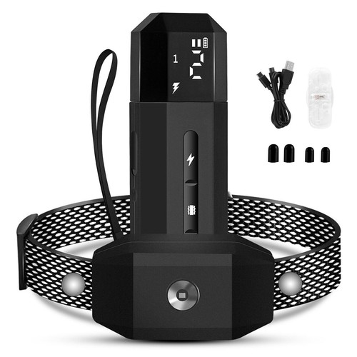 Collar de Entrenamiento para Perros 3000FT Recargable Amortiguador Remoto PET Impermeable LCD Entrenador* - Imagen 23 de 23