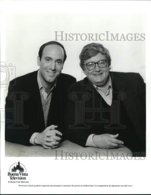 1989 Press Photo Gene Siskel, Roger Ebert, 