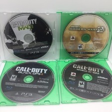 Call of Duty Lot Four Games Black Ops II 2 PlayStation 3, PS3 Discs Only Tested
