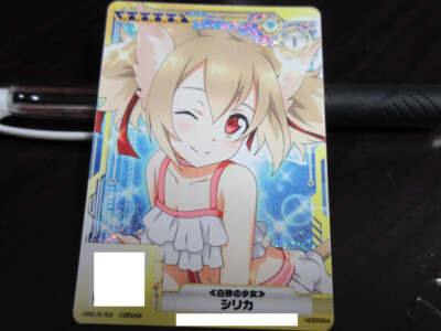 SAO Arcade Card H00564 Silica FOIL Sword Art Online SAOAC