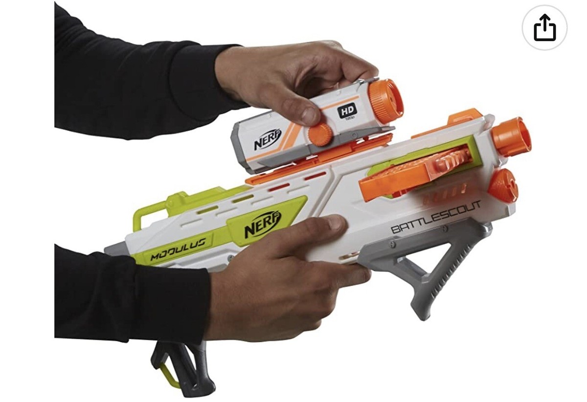 NERF N-Strike Modulus Battlescout ICS-10 System HD Camera Blaster