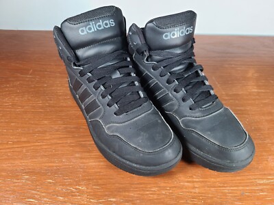 Adidas HOOPS MID 3.0 Youth Size 5Y Women 6.5 HR0228 Core Black/Grey Basketball