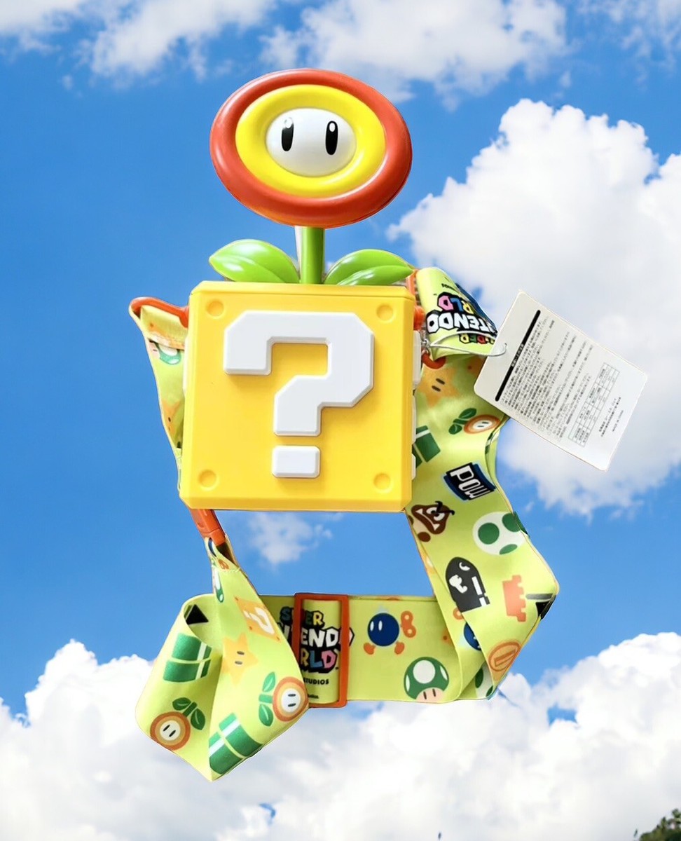 2024 Universal Studios Super Nintendo World Fire Flower Sipper