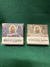 DR. Squatch Natural Men’s Soap, Two Bars Bricc of the Dead And Werewolf Wash,