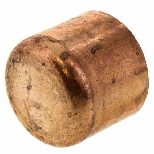 3/4" inch Cap Copper Solder Sweat CxC