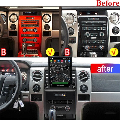 For 2009 2010 2011 2012 Ford F150 F-150 Stereo Radio GPS NAVI 9.7" Android 10.1 - Foto 9 di 10
