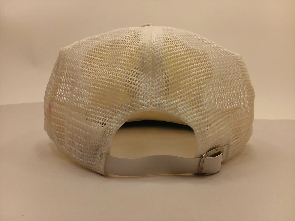 Cali-fame vintage L.W. Bomba de vacío Potter Trucker ventilada con correa hecha en EE. UU. Talla L Foto 4 de 4