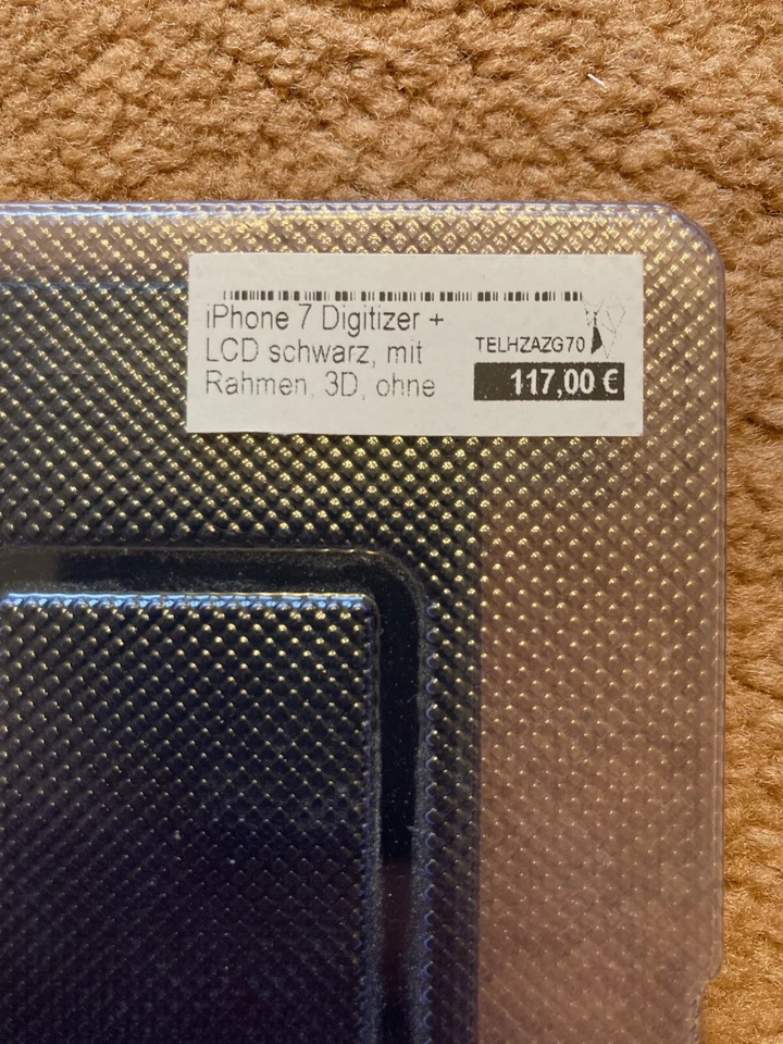 Displayeinheit iPhone 7 Digitizer LCD Display Reparatur schwarz OVP - Bild 2 von 3