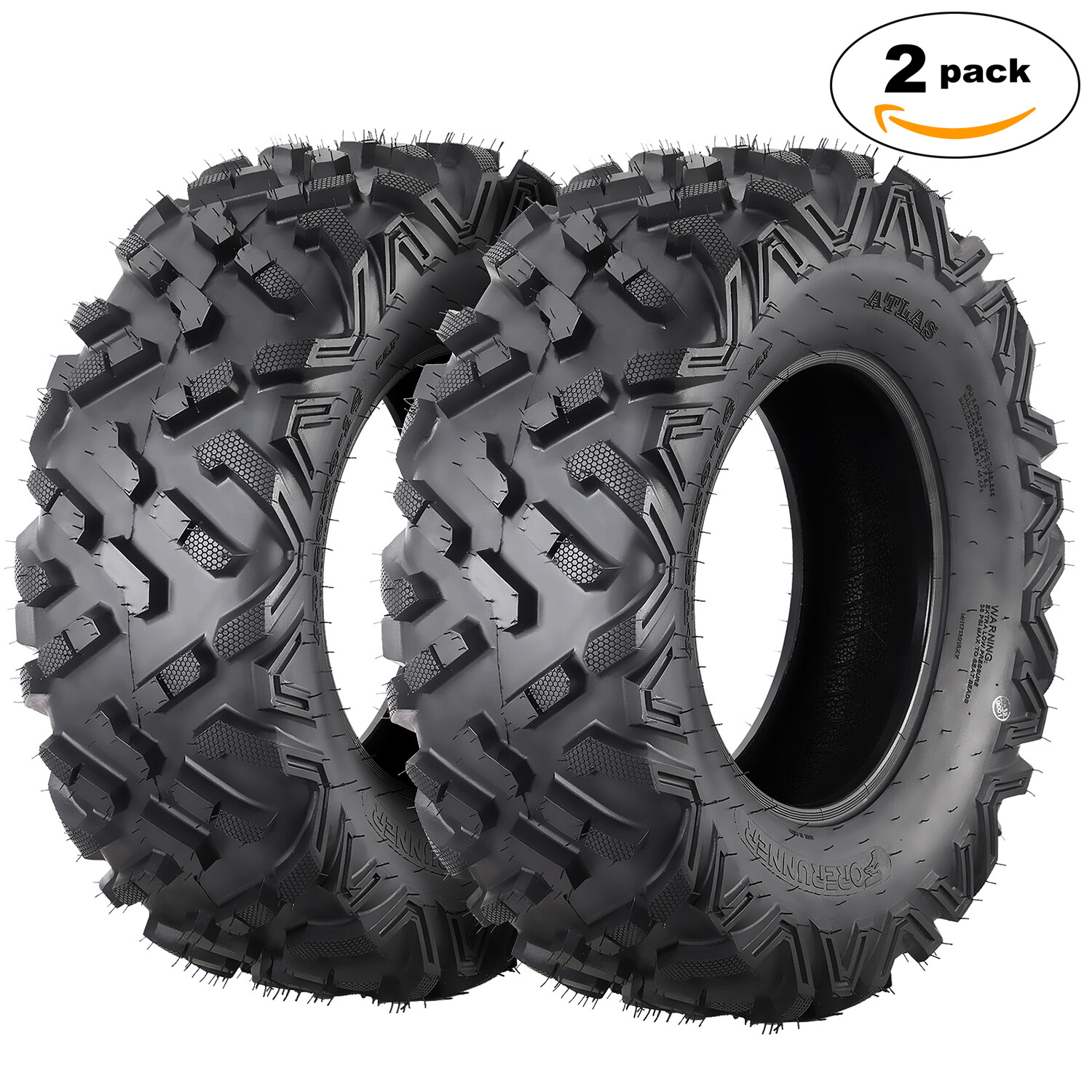 2 Set 29x1114 ATV Tires 29x11x14 UTV OffRoad Tires AllTerrain, 6 Ply