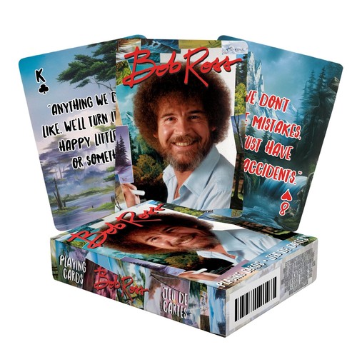 Bob Ross Citas I Cartas de Juego de Acuario - 52 Imágenes Únicas! - Imagen 2 de 6