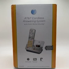 AT&T Cordless Digital Answering System EL52103 Caller ID Call Waiting TESTED