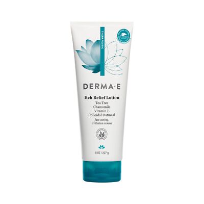 Derma E Itch Relief Cream Lightweight Skin Moisturizer Pack of 6 133 Oz