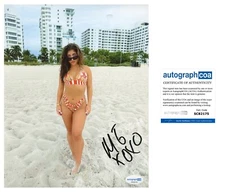 MILANIA GIUDICE SIGNED REAL HOUSEWIVES DAUGHTER TERESA 8x10 PHOTO - ACOA COA