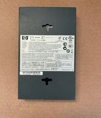 HP 1410-8G Switch ohne UK Netzteil (HP 8 Port Gigabit Switch) HP J9559A - Bild 3 von 7