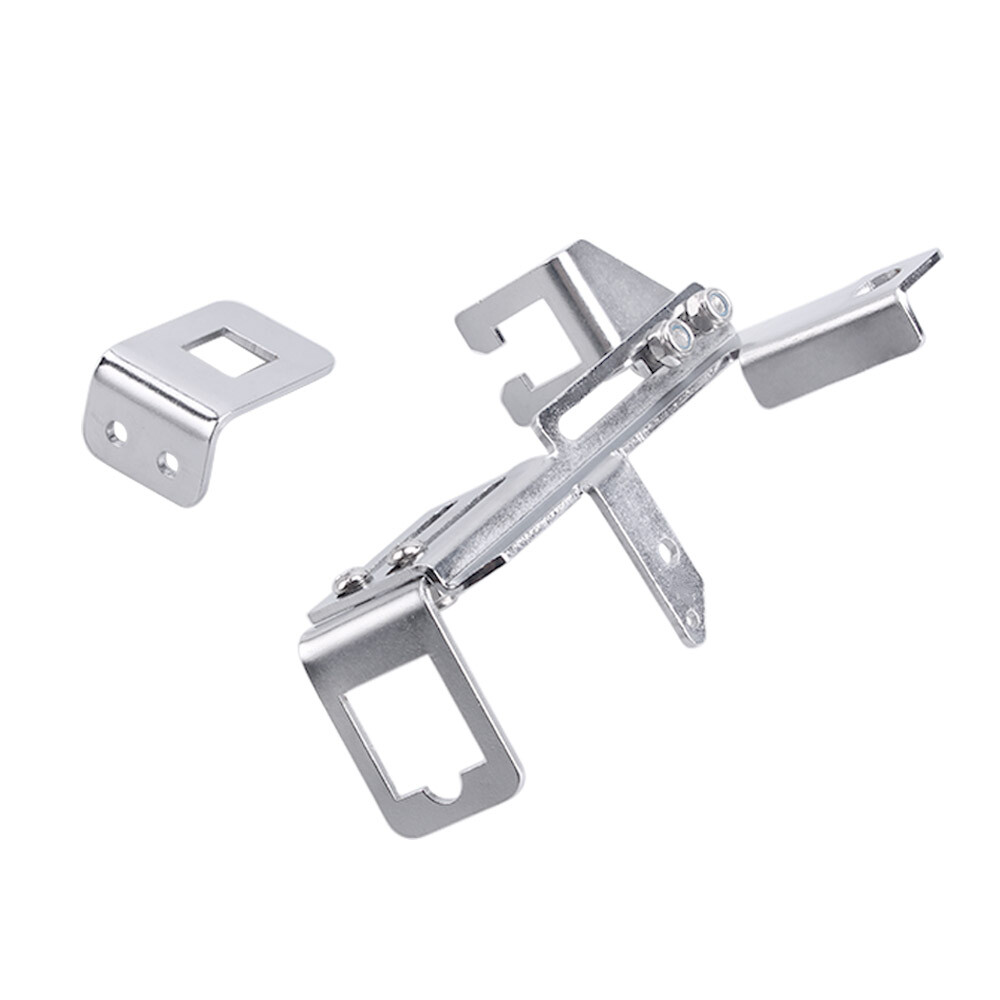 Chrome Throttle Cable Kickdown Bracket Kick Down for SBC BBC Holley eBay