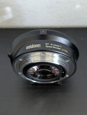 ビデオカメラ bones EF-E Mount Speed Booster ULTRA Metabones EF-E Mount T Speed Booster Ultra 0.71x Adapter for Canon