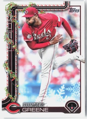 2025 Topps Holiday #H139 Hunter Greene