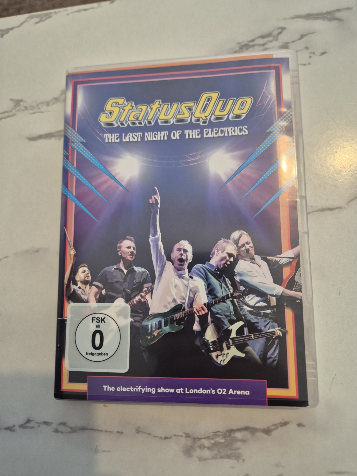 Last Night of the Electrics by Status Quo (DVD, 2017)