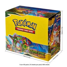 360Pcs English Pokémon TCG: Sword Shield Evolving Skies Booster Box Pokemon trad