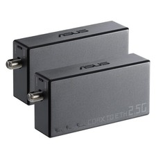 ASUS - MA-25 2.5Gbps Ethernet over Coax MoCA Adapter 2-pack - Black