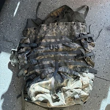 US Military ACU MOLLE II LARGE RUCKSACK BACKPACK - COMPLETE - ARMY Ruck VGC