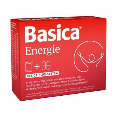 2x BASICA Energie Trinkgranulat+Kapseln f.7 Tage Kpg. 7 ST