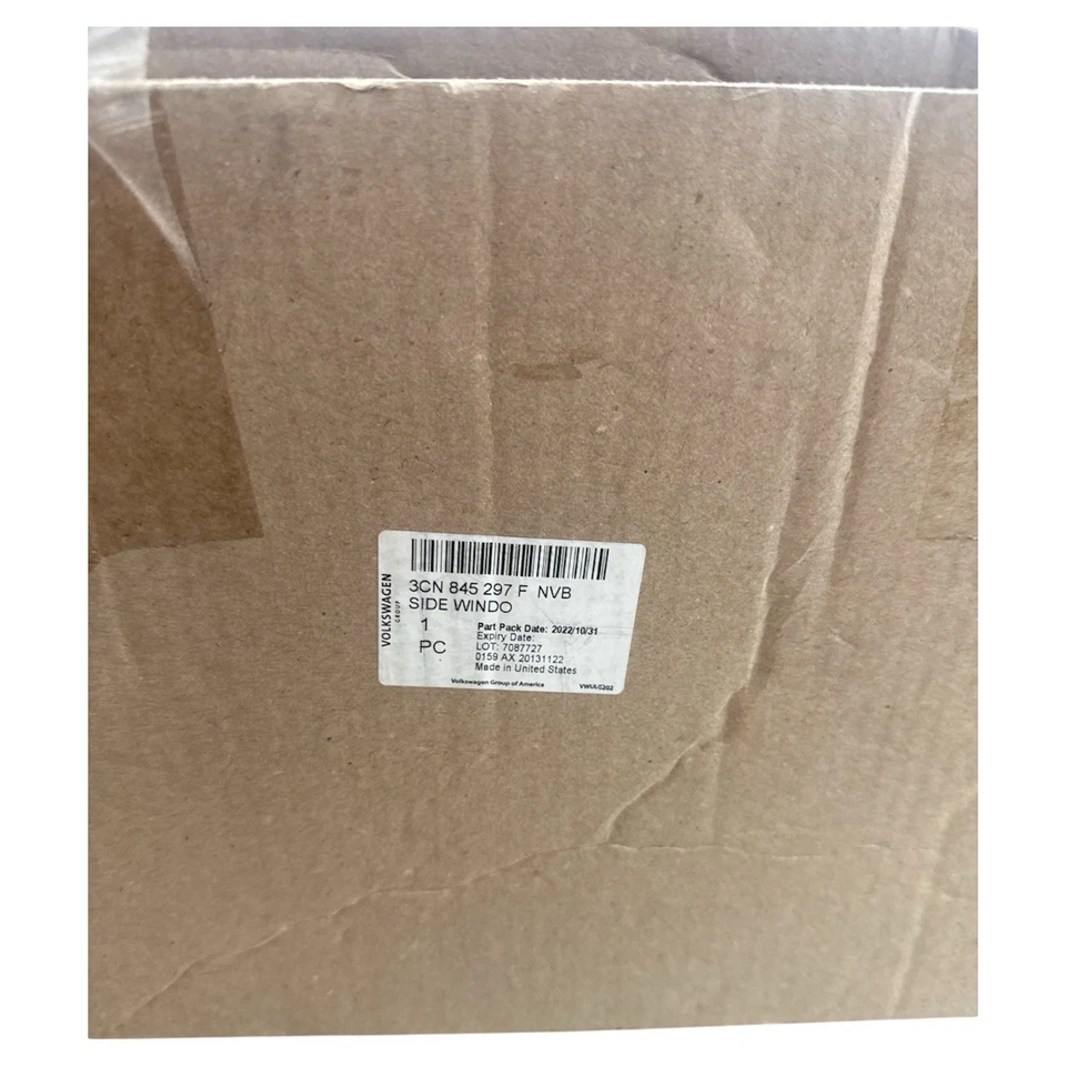 OEM 2018-2025 VW Atlas Rear Left Side Quarter Window Glass 3CN 845 297 F NVB - Image 3 of 3