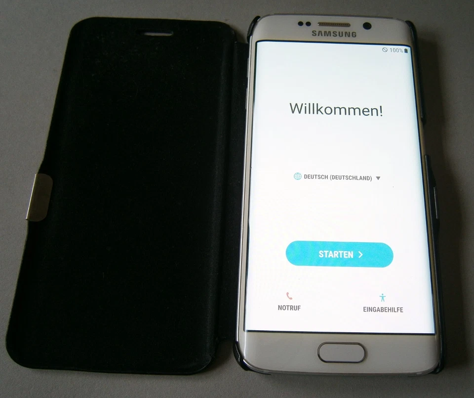 Samsung Galaxy S6 edge 32GB weiß, TOP-Zustand - Bild 2 von 4