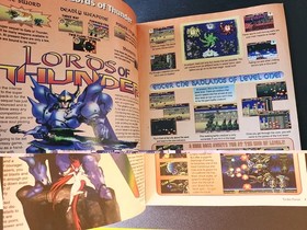 TURBOGRAFX 16 CD Turbo Force Video Game Magazine January 1993 Volume 3 Vintage