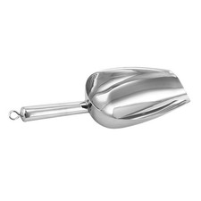 Stainless Steel Ice Scoop Ice Cube Scooper Flour Grain Scoop Ice Scoop