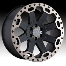 5/Black Rhino Warlord Machined Black DDT 18x9 6x5.5 12mm (1890WAR126140M12)