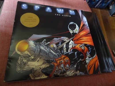 Spawn   The Album * 3x red translucent 10  Vinyl /  vinyl NM