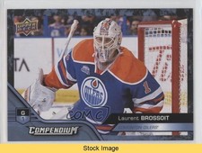 2016-17 Upper Deck Compendium Blue Laurent Brossoit #407 READ 5kw