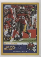 2019 Score Gold Zone 22/50 Peyton Barber #274 0t2