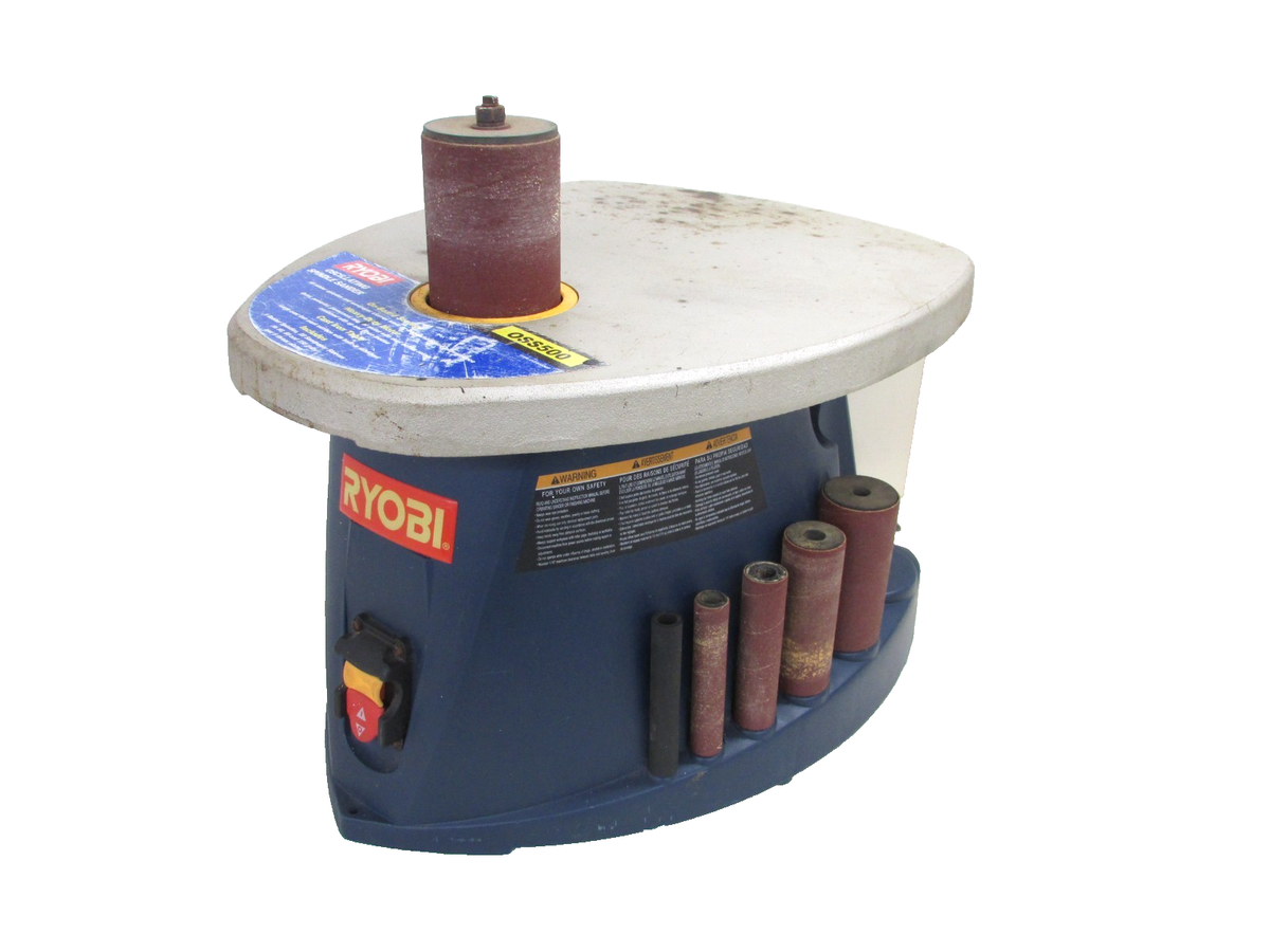 RYOBI TOOLS OSCILLATING SPINDLE SANDER OSS500, w/ CAST IRON TABLE