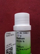 Gallium 99,99% 10 g OVP