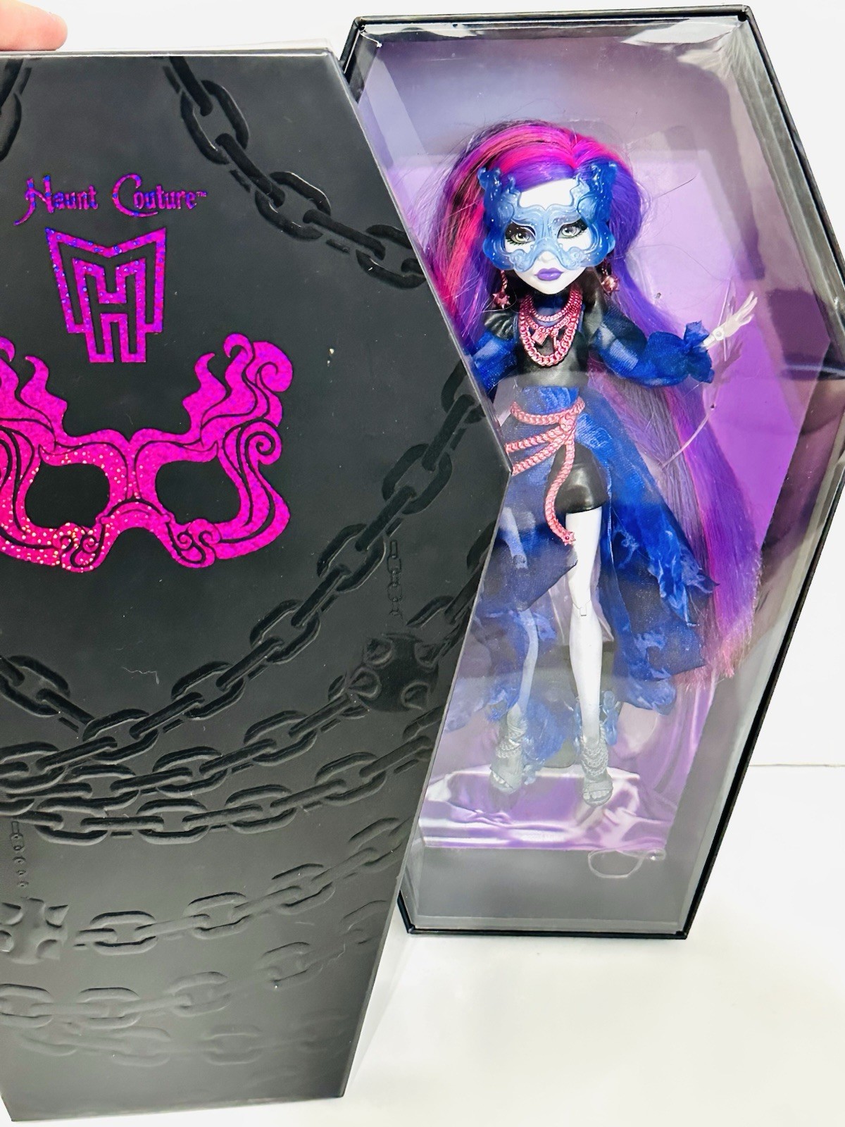 Custom Mattel ☆ Monster High ☆ Haunt Couture : Midnight Runway Spectra  Doll