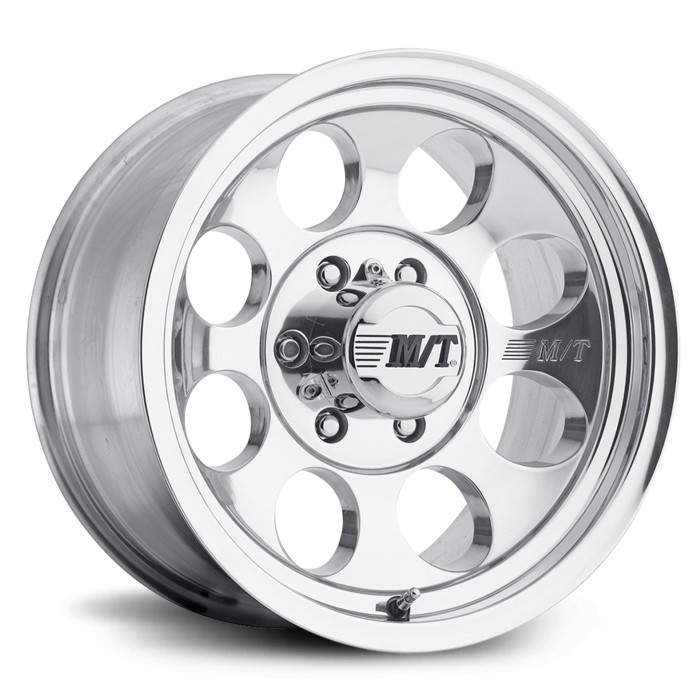 MICKEY THOMPSON Classic III Rim 17X9 5X127 Offset -12 Polished (Quantity of 4)