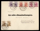 DR WHO 1946 GERMANY SEMI POST PLATE $ PAIR COMBO FDC? LEIPZIG M71824