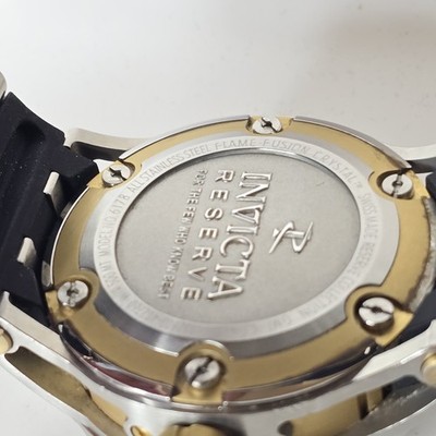 Invicta Reserve Subaqua Men's GMT Watch 52mm 6178 Swiss Made Black