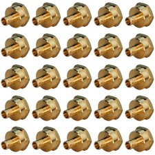 Bag of (25) 3/4" x 3/4" PEXworx Brass Pex Crimp Female Adapter