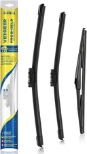 VEIGEIR 24/18/14 Wiper Set for Mazda CX-5 & CX-9 (2017–2022), Front + Rear