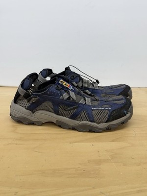Salomon Tech Amphibian Water Shoes Men s Size 11 Blue Trail Water Sandals