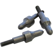 New Archery Products 3D Practice Point Steel Field Tips 100 Grain - NAP60P3DP516