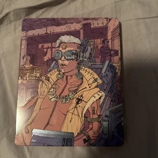 Sealed Cyberpunk 2077 Only Voodoo Boys Metal Steel Book Case NO GAME