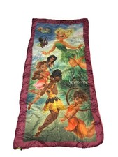 Disney Princess Fairies Sleeping Bag - 28 X 56 VGC Tinker Bell