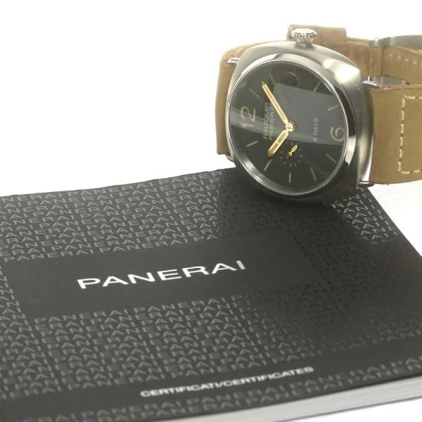 Panerai — Officine Panerai Radiomir 8 Days Titanium PAM00735 45mm Manual Wind Watch #C1629
