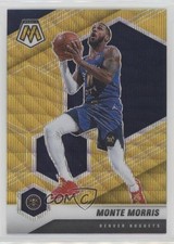 2020-21 Panini Mosaic Mosaic Gold Wave Prizm Monte Morris #87 3c7