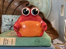 Anthropomorphic Smiling Crab Crabby Mr Krabs Bank Cute Crab Collector