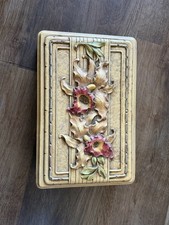 Syracuse Company (Syroco), which manufactured decorative wood Jewelry Box